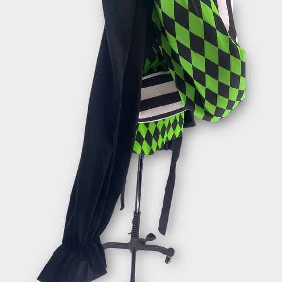 Psycho Sideshow Shackles The Clown Evil Mask Adult M Costume California Costumes - Picture 4 of 12